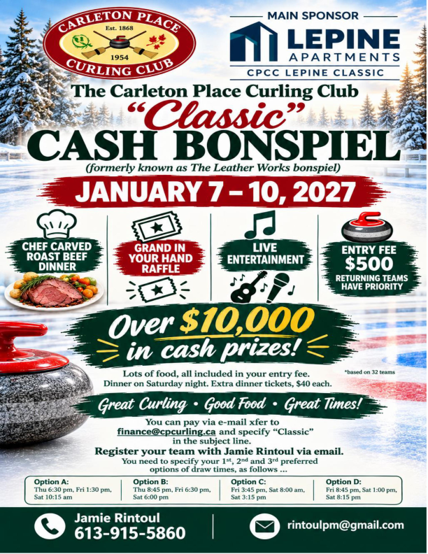 2027 CPCC Classic Bonspiel flyer SMALL