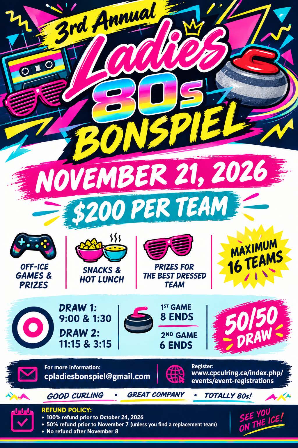 Ladies 80's Bonspiel